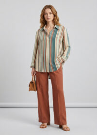 woman-wearing-striped-blouse