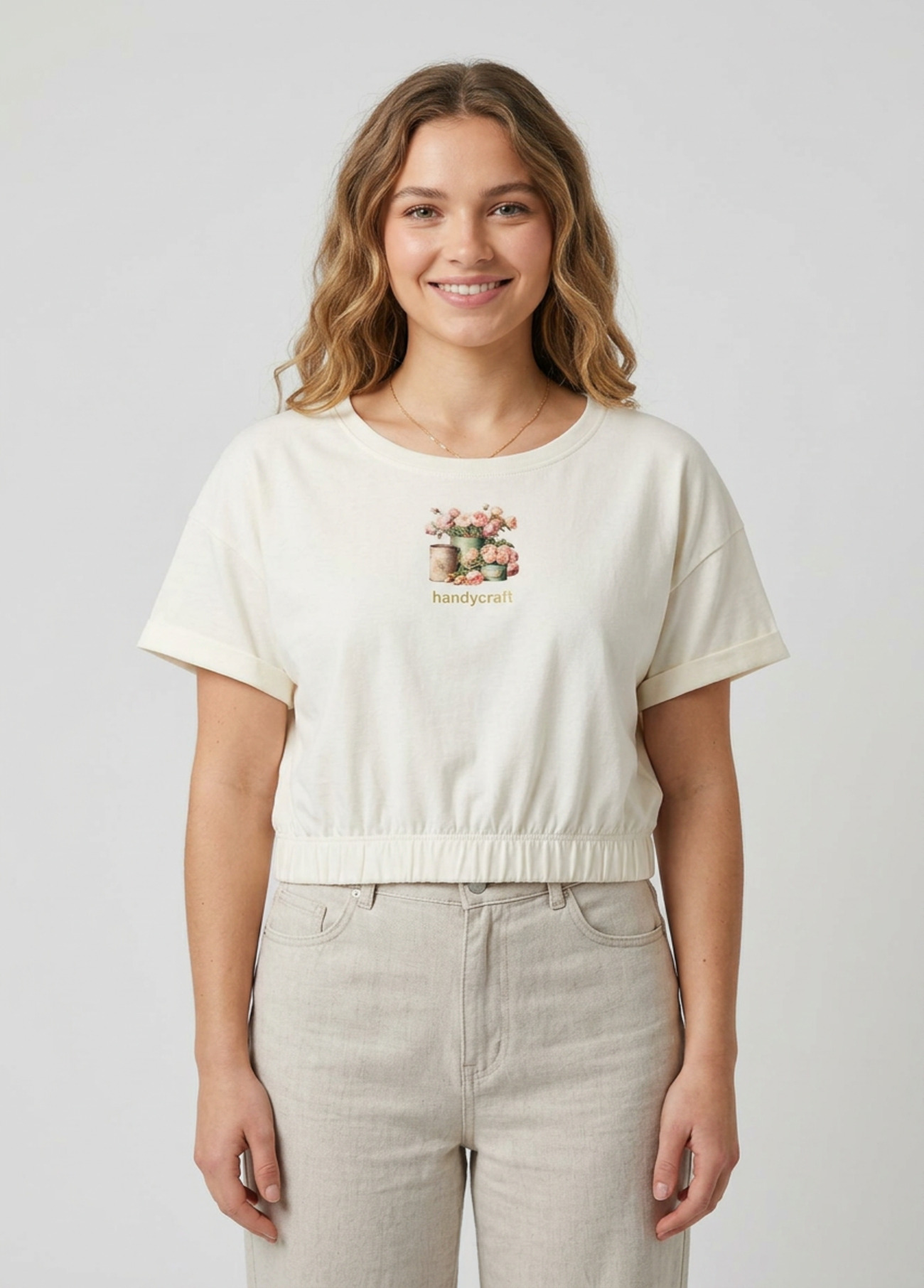 woman-wearing-handycraft-tshirt